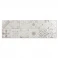 Dekor Kakel Grisha Ljusgrå Blank-Relief  20x60 cm 7 Preview